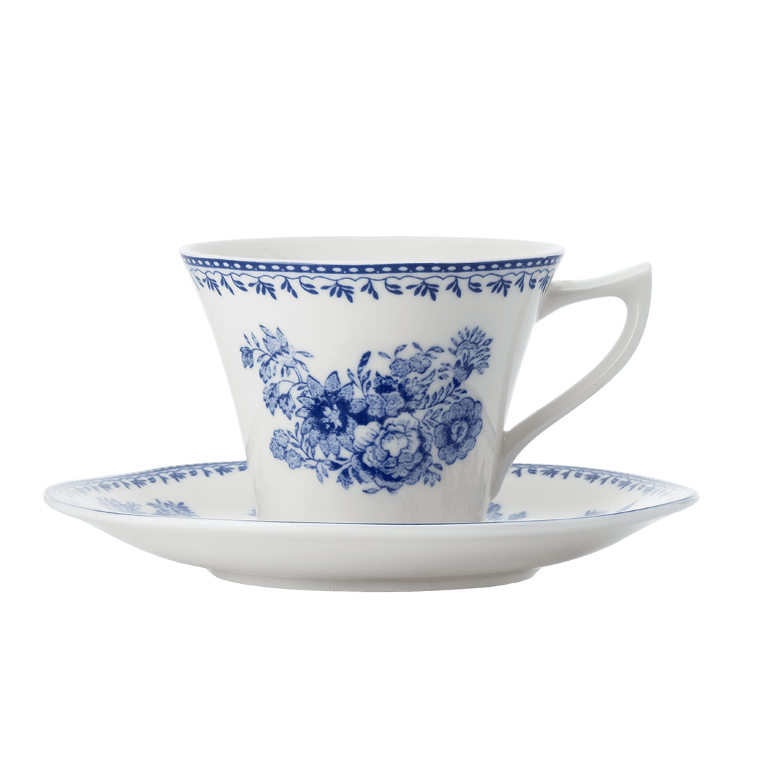Чайная пара 170 мл с блюдцем 15,5 см, LUZERNE, Lancaster Garden голубой