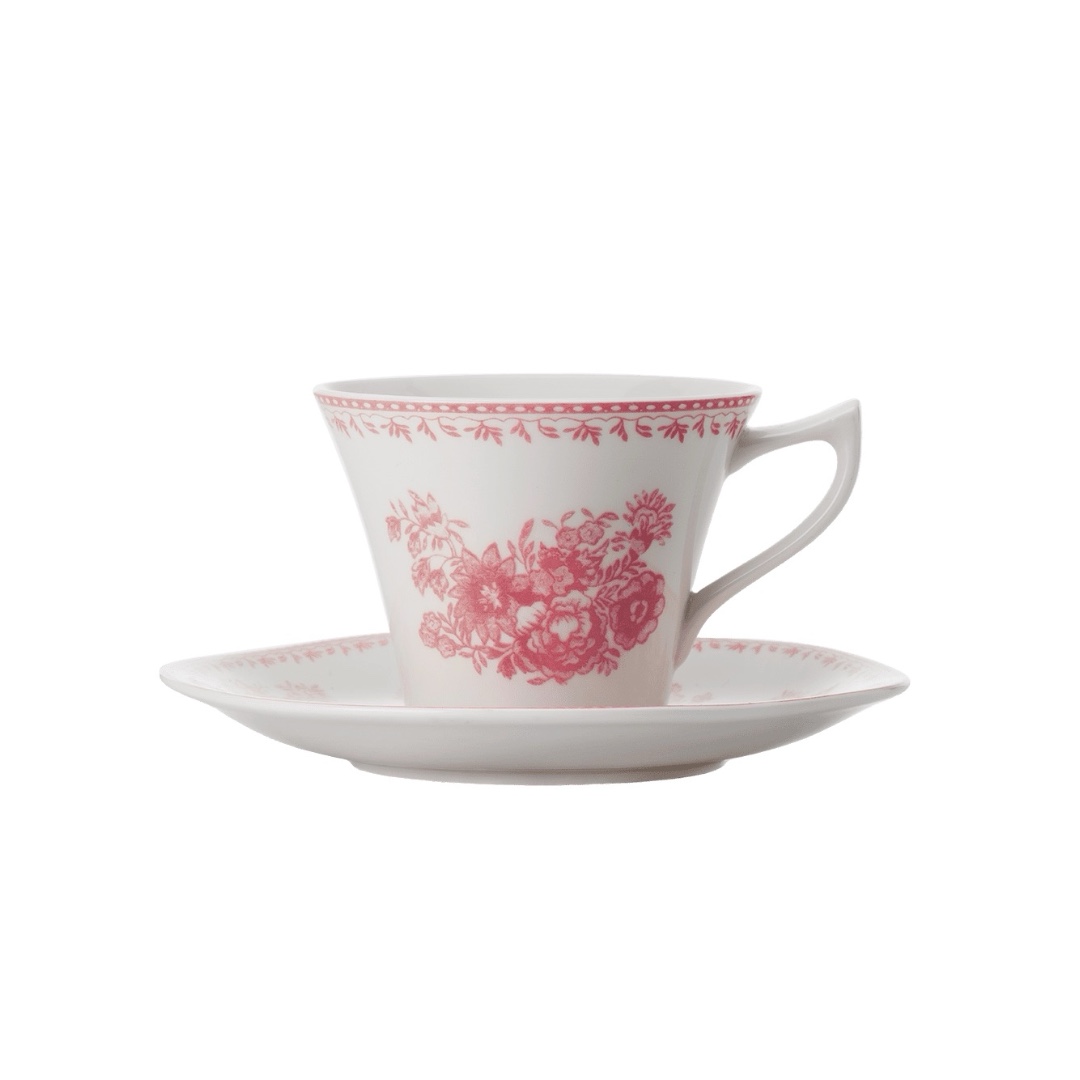 Кофейная пара для эспрессо 78 мл, LUZERNE, Lancaster Garden розовый