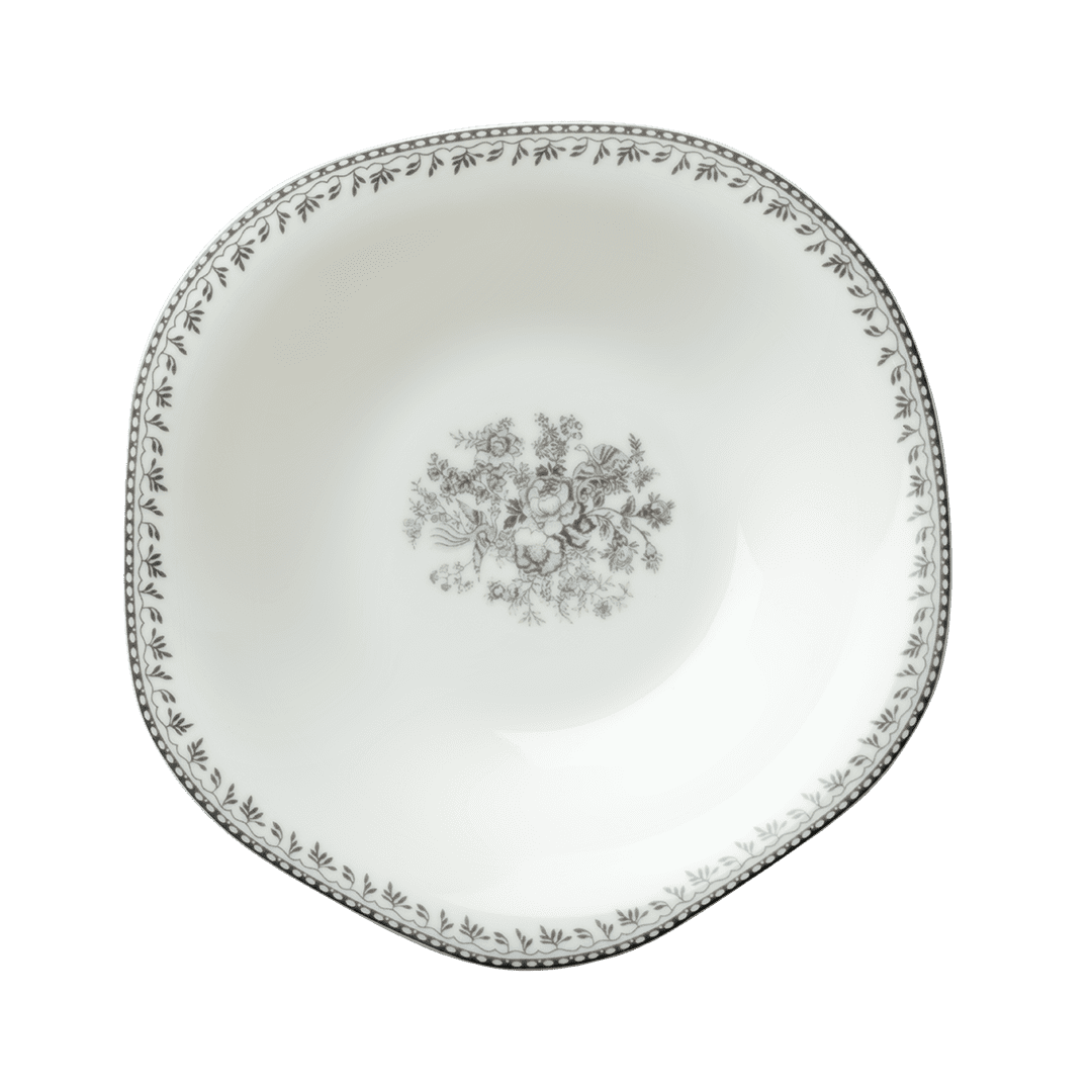Салатник/суповая тарелка 21 см (450 мл), LUZERNE, Lancaster Garden серый