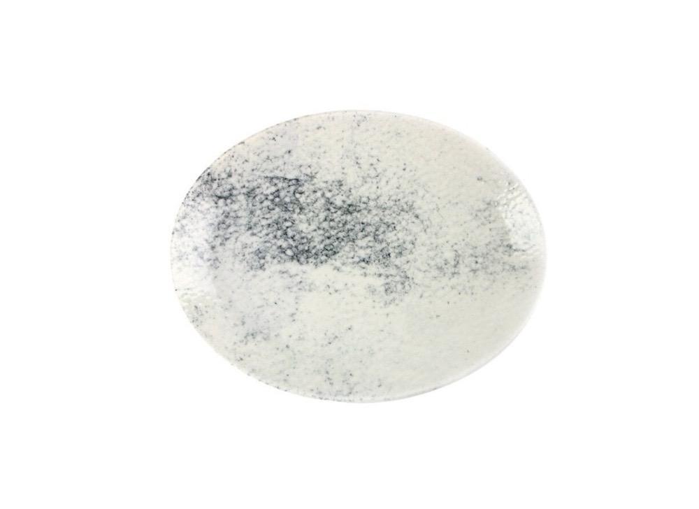 Тарелка овальная 21 см, PORLAND, SMOKY