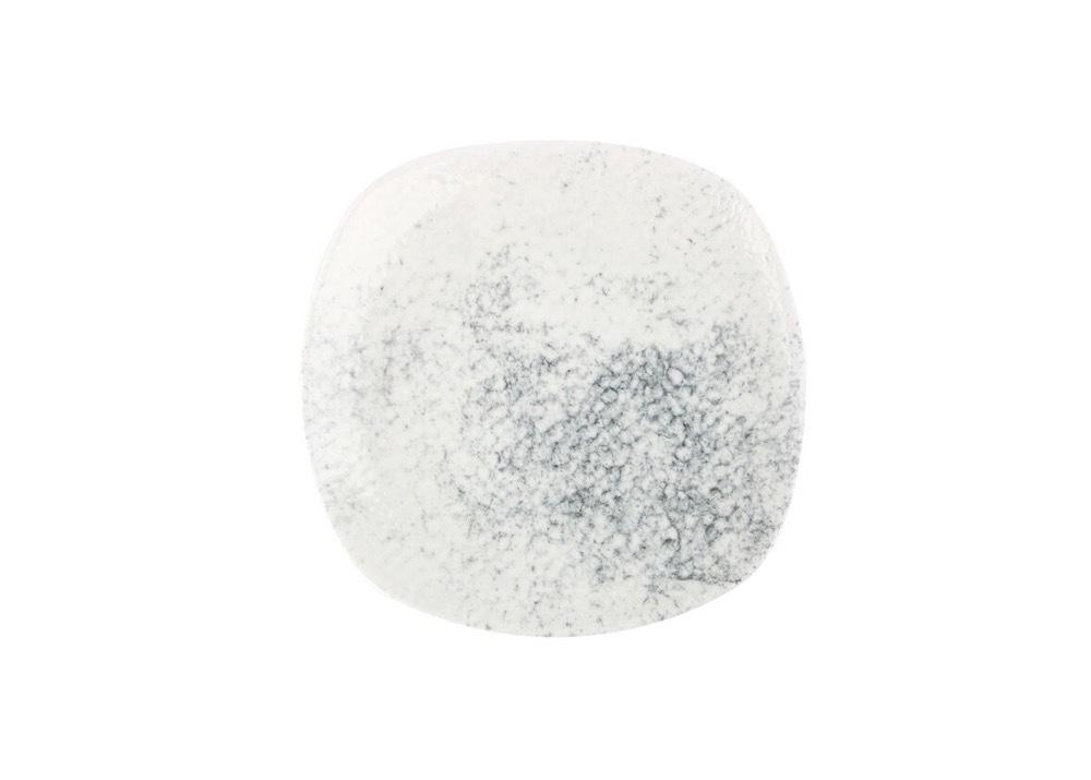 Тарелка квадратная 22 см, PORLAND, SMOKY