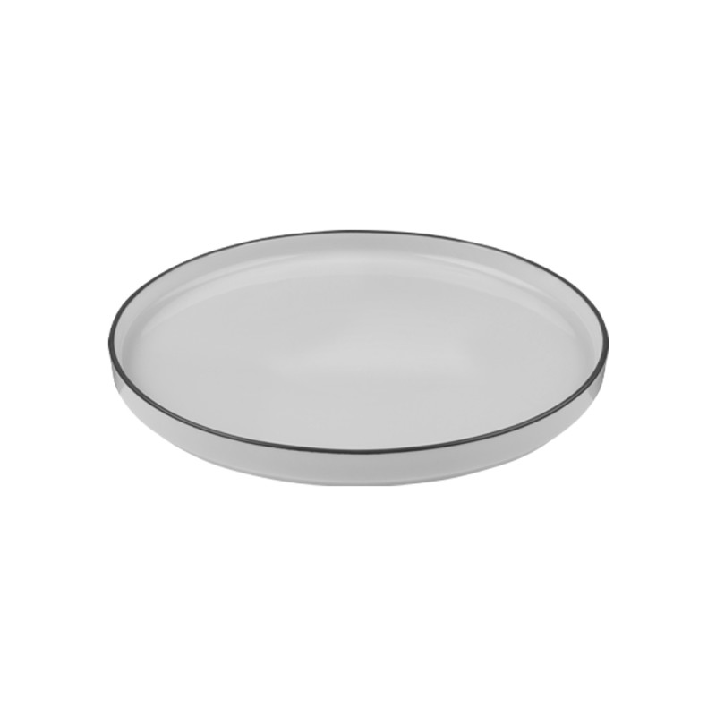 Тарелка с вертикальным бортом 25,5 см, ID FINE, MODEST черный