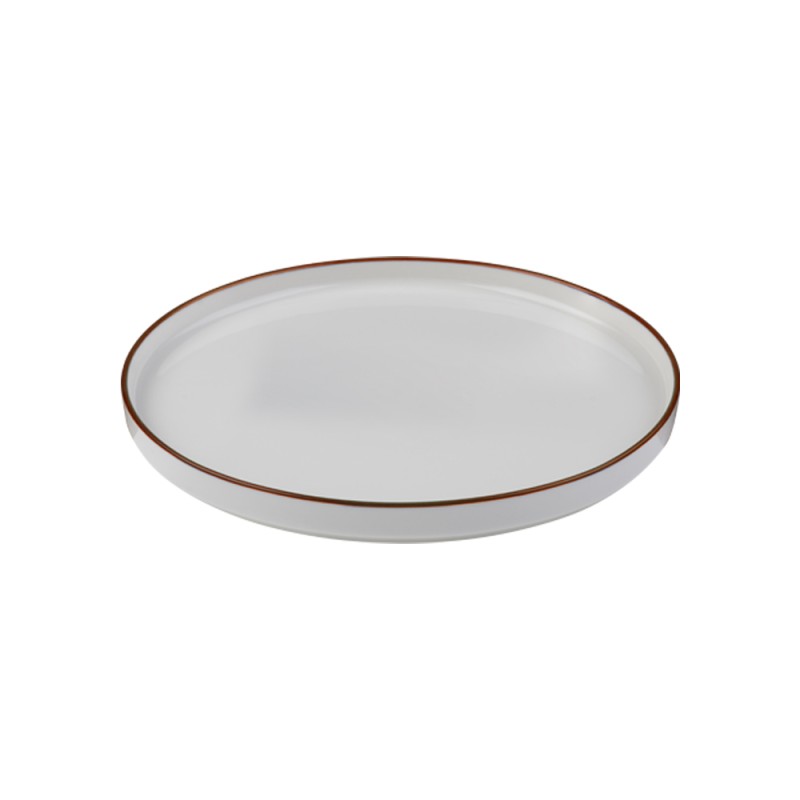 Тарелка с вертикальным бортом 25,5 см, ID FINE, MODEST коричневый