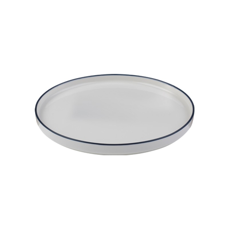 Тарелка с вертикальным бортом 25,5 см, ID FINE, MODEST синий