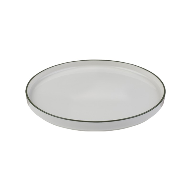 Тарелка с вертикальным бортом 28 см, ID FINE, MODEST зеленый