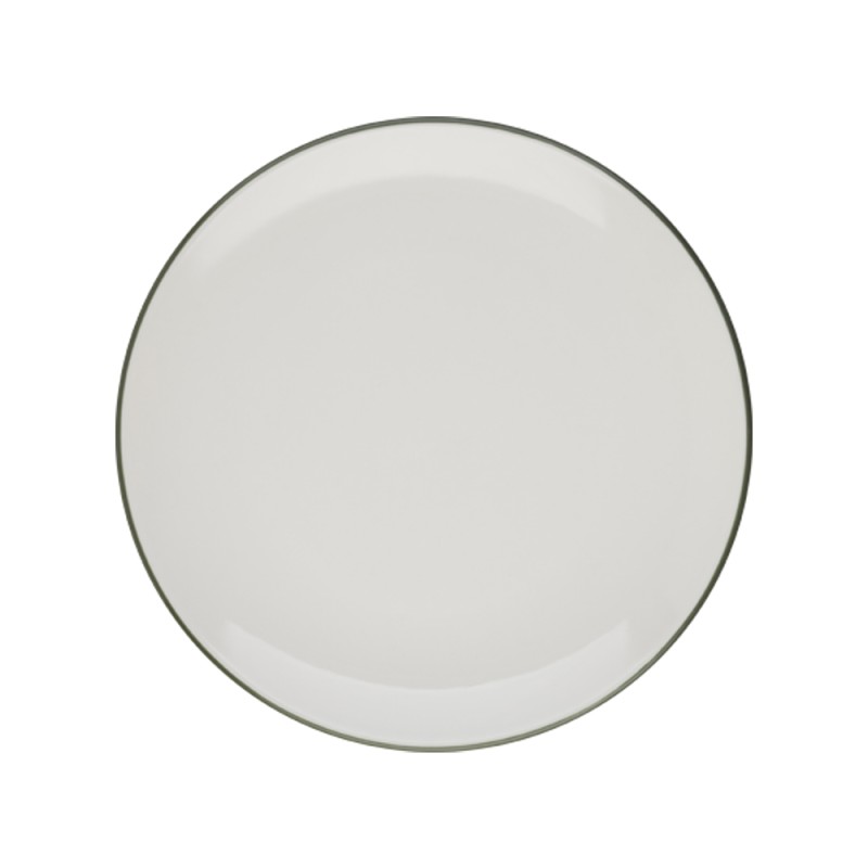 Тарелка плоская 27 см, ID FINE, MODEST зеленый