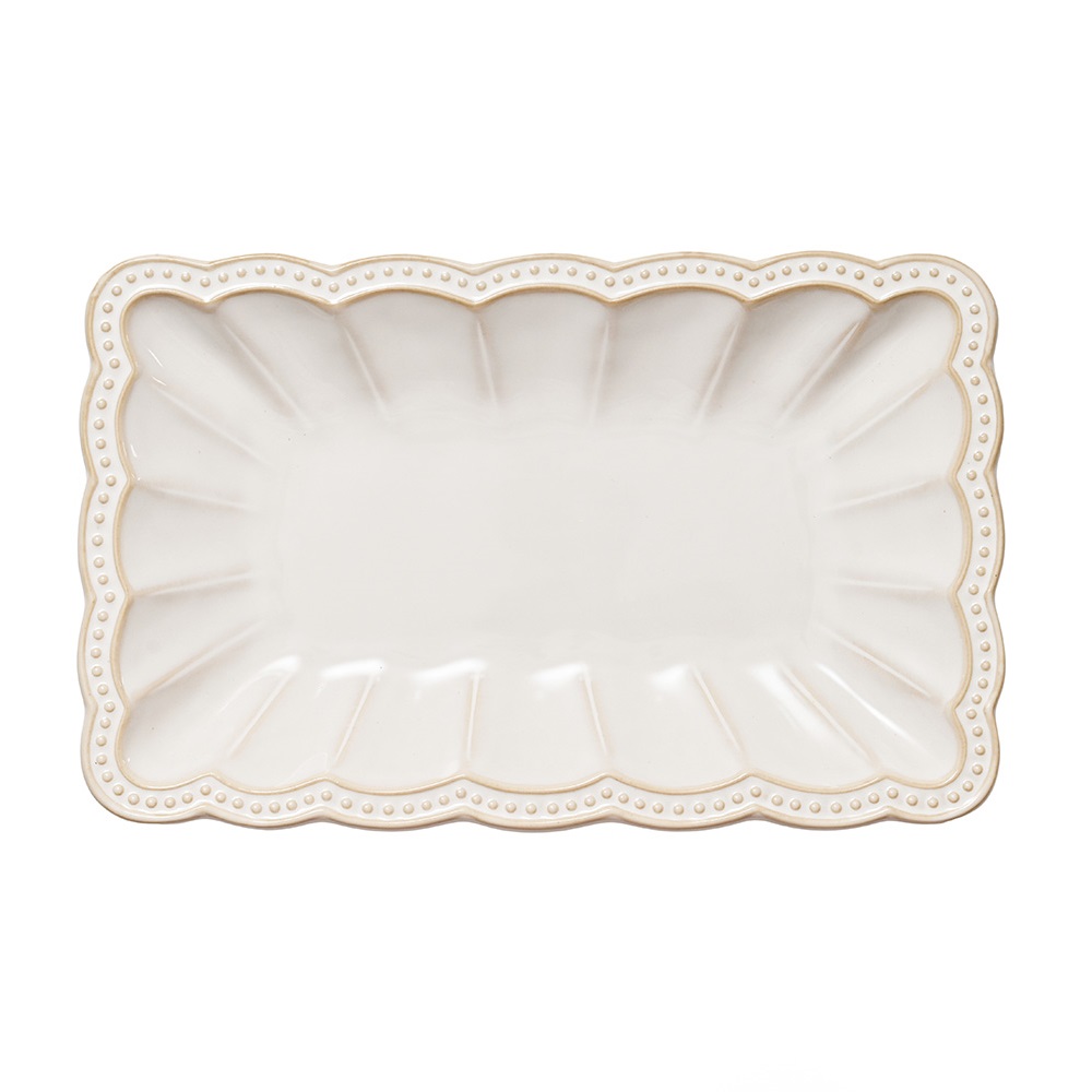 Блюдо прямоугольное 25х16 см, TBL, Lace