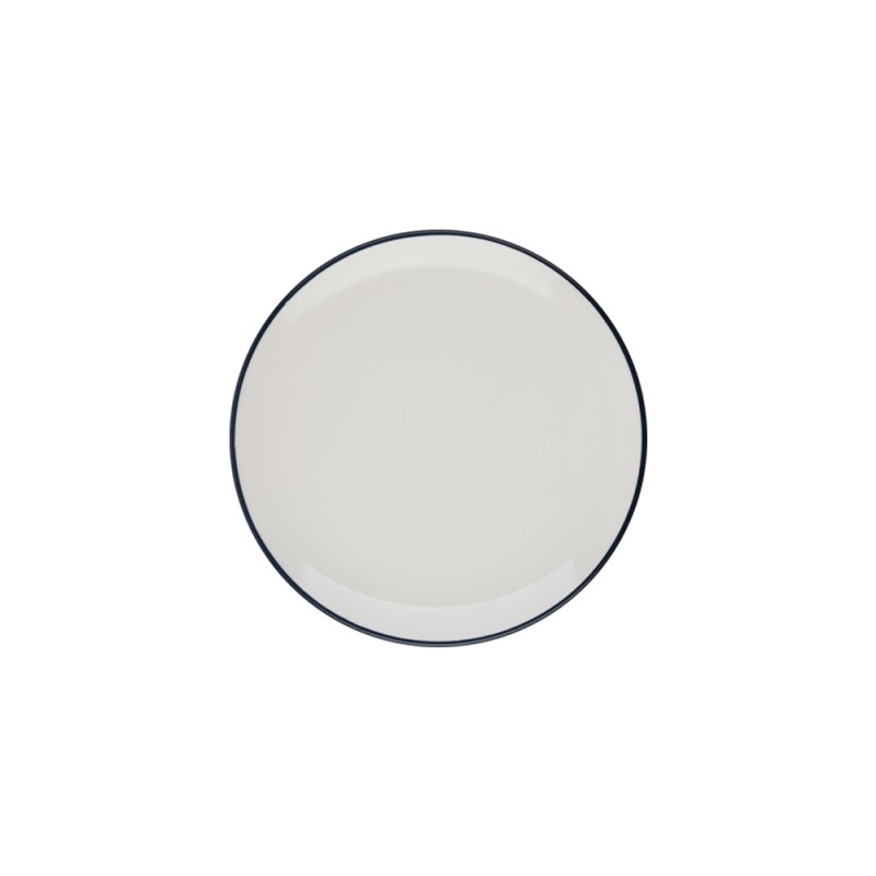 Тарелка плоская 19 см, ID FINE, MODEST синий