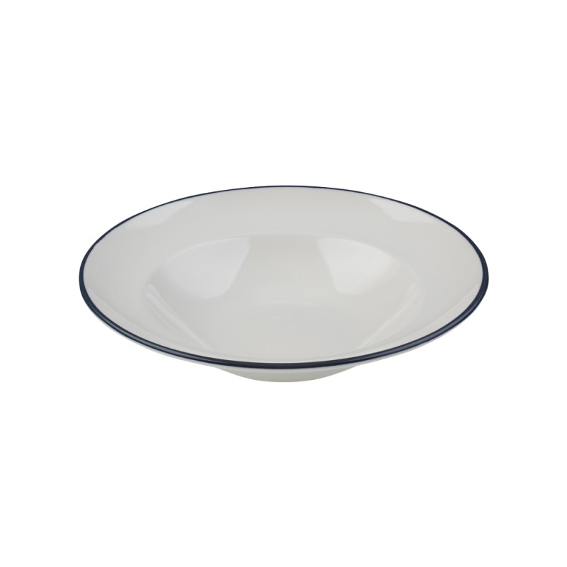 Тарелка глубокая 28 см (560 мл), ID FINE, MODEST, синий