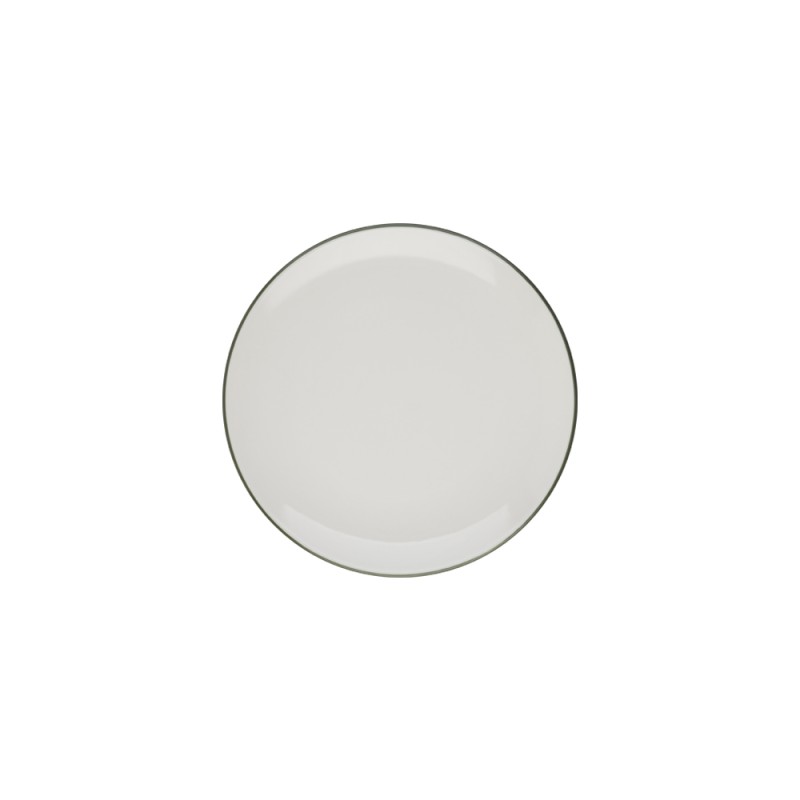 Тарелка плоская 17 см, ID FINE, MODEST зеленый