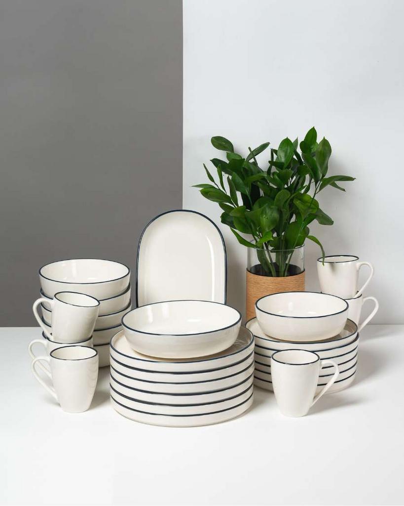 Сервиз ID FINE, серия Modest на 6 персон/26 предметов, Турция (синий)