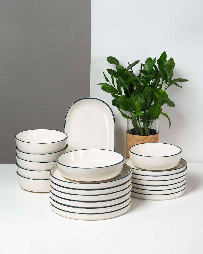 Сервиз ID FINE, серия Modest на 6 персон/20 предметов, Турция (синий)