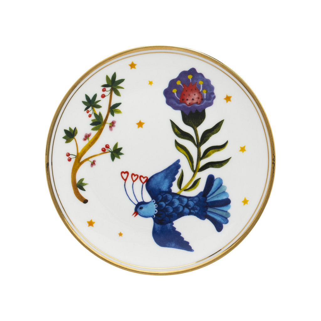 Тарелка плоская 15 см Little Bird, BITOSSI HOME, Fabula / Funky Table