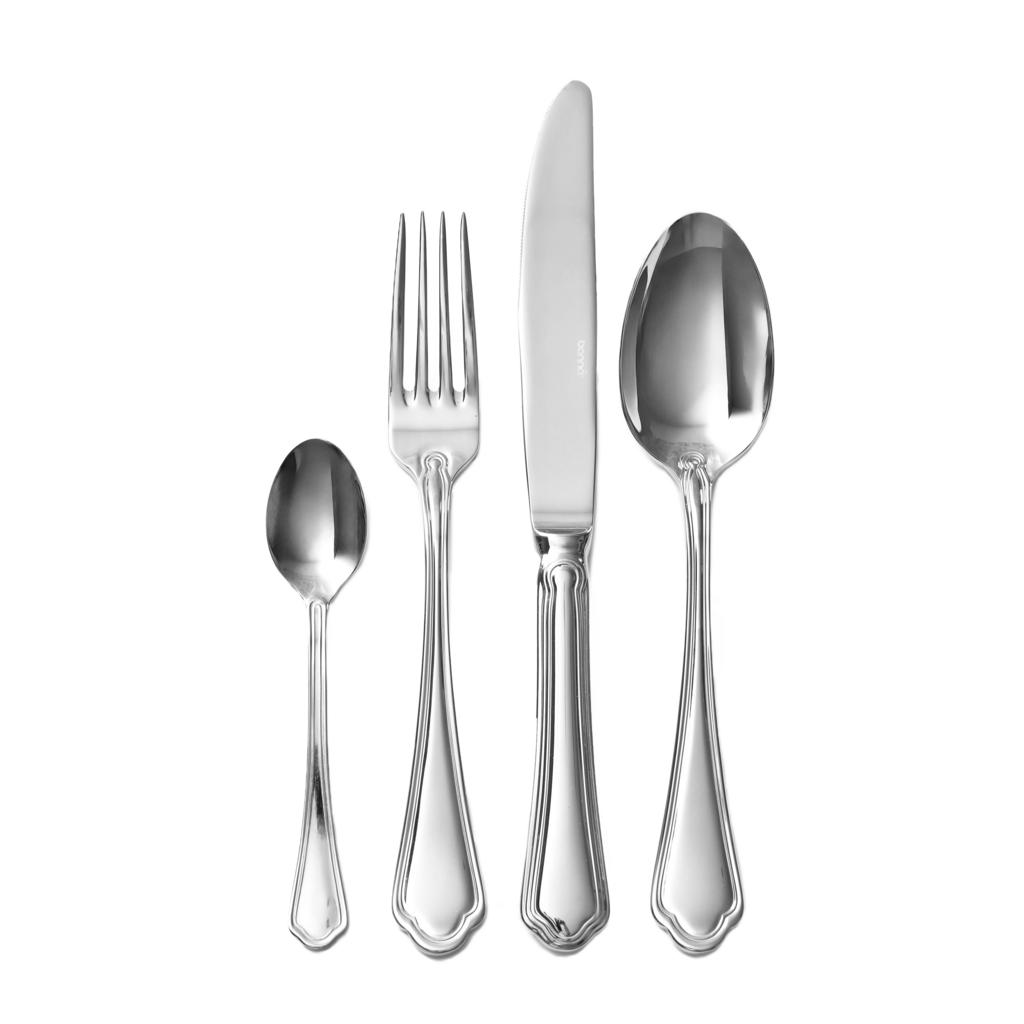 Набор столовых приборов 4 предмета, серия Michelangelo, TBL (Китай)