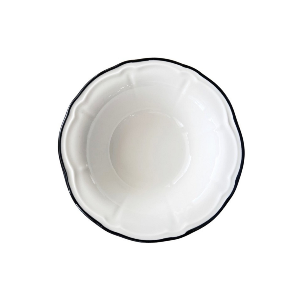 Салатник для каши 16 см (200 мл), ID FINE, Line черный