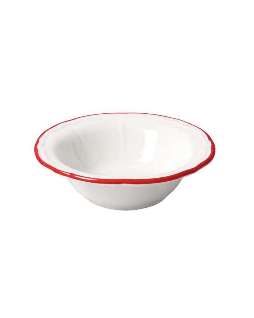Салатник для каши 16 см (200 мл), ID FINE, Line красный