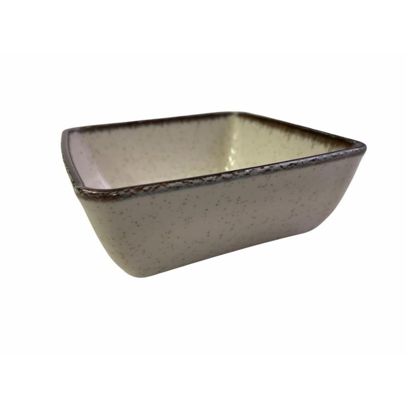 Салатник квадратный 13 см (500 мл), KUTAHYA, PEARL Beige