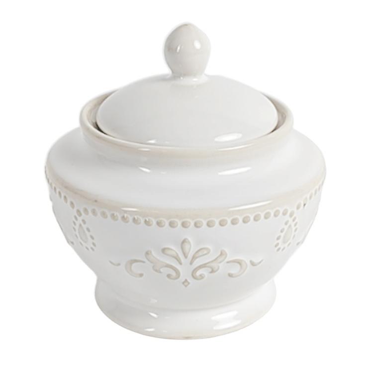 Сахарница с крышкой 325 мл, TBL, Lace