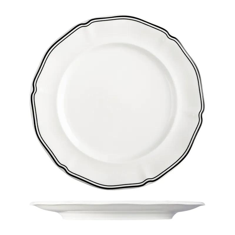 Тарелка 17 см, LUZERNE, Astoria черный