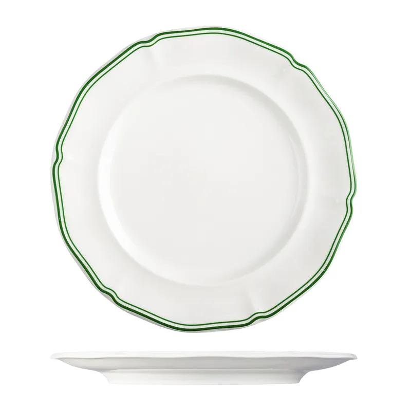 Тарелка 27 см, LUZERNE, Astoria изумрудный