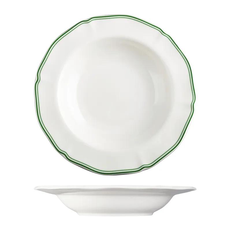 Тарелка глубокая для супа и пасты 26 см (410 мл), LUZERNE, Astoria изумрудный