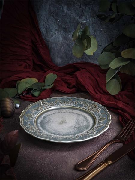 Тарелка плоская десертная 21 см, Casa Di Fortuna, Vintage