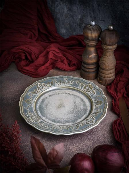 Тарелка плоская 23 см, Casa Di Fortuna, Vintage