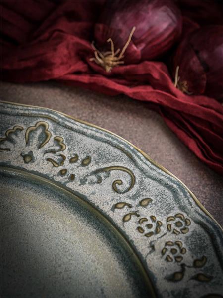 Тарелка плоская 26 см, Casa Di Fortuna, Vintage