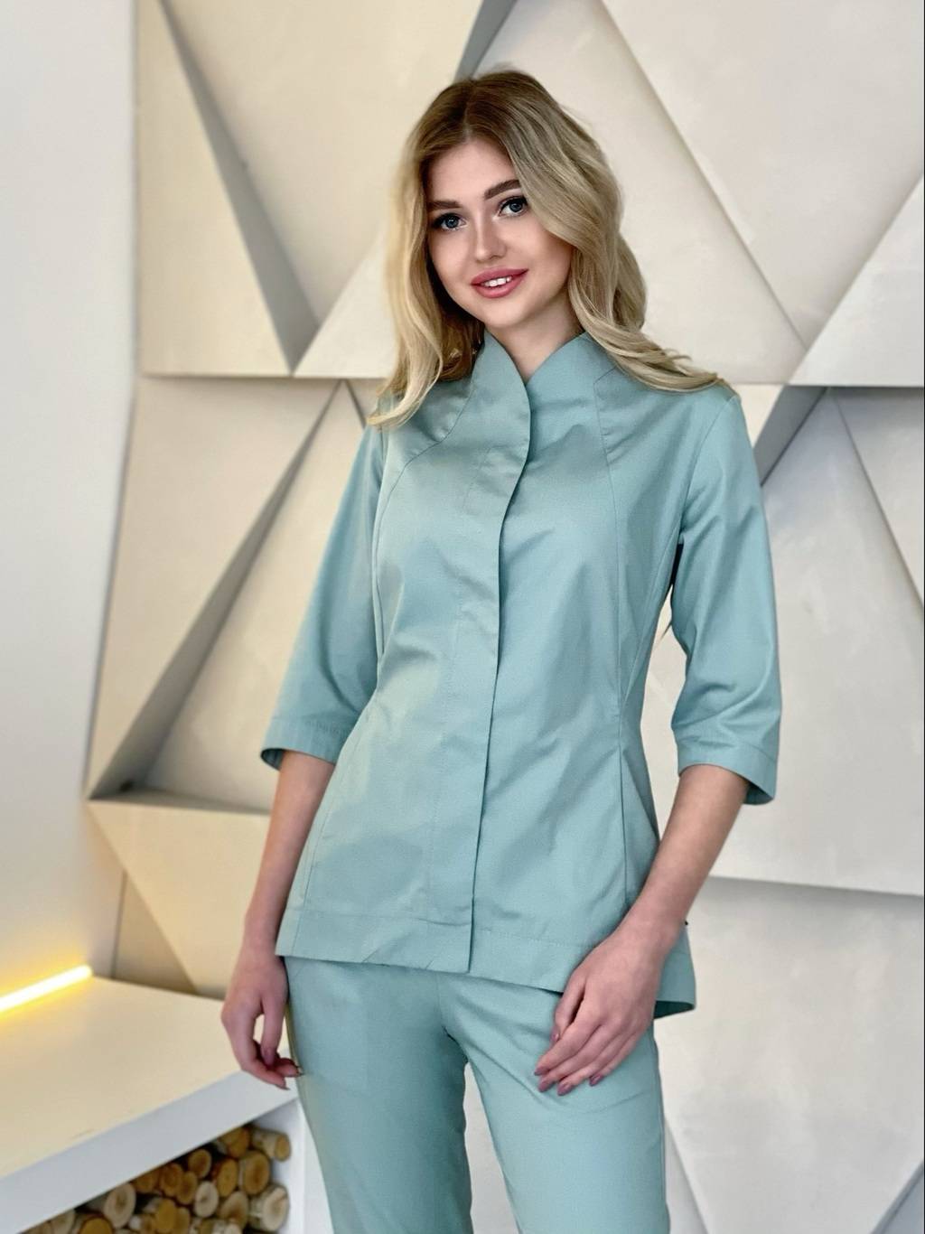 Костюм медицинский женский "Николь", оливковый