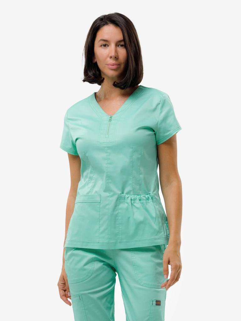 Куртка  "Кая", стрейч, мята