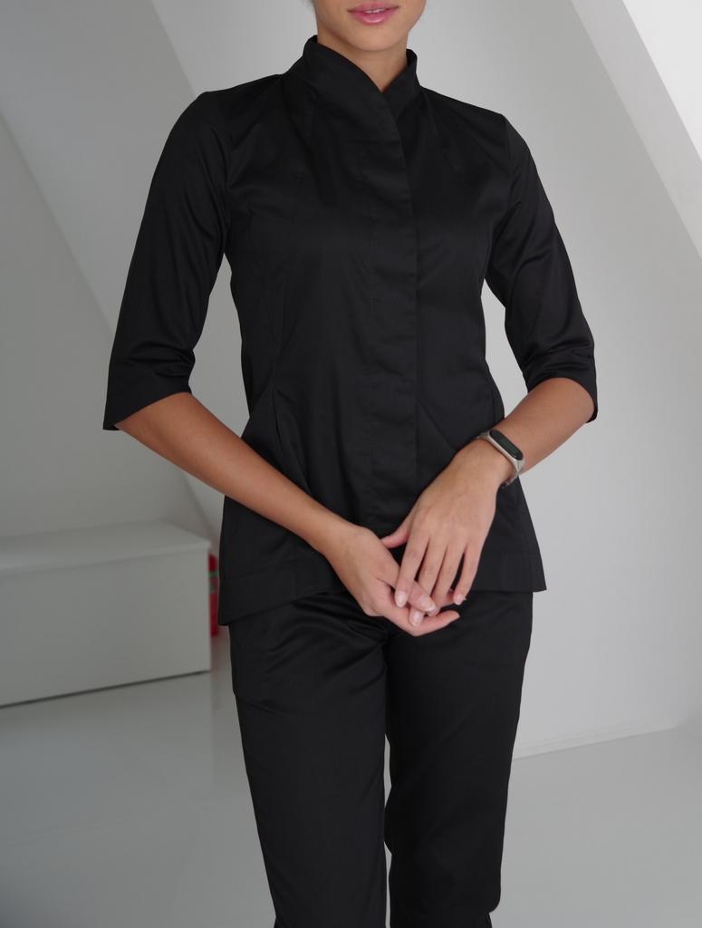 Костюм медицинский женский "Николь", черный