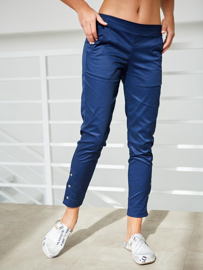 Брюки  Джекки, т. синие strech