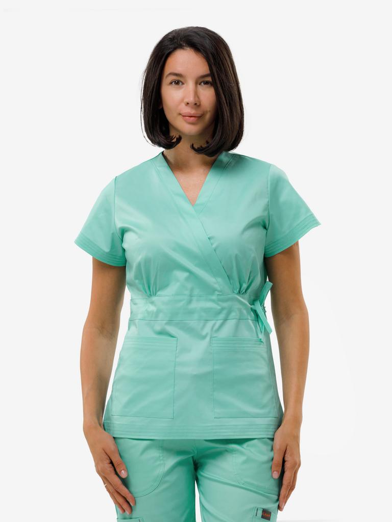 Куртка  "Рико", стрейч, мята