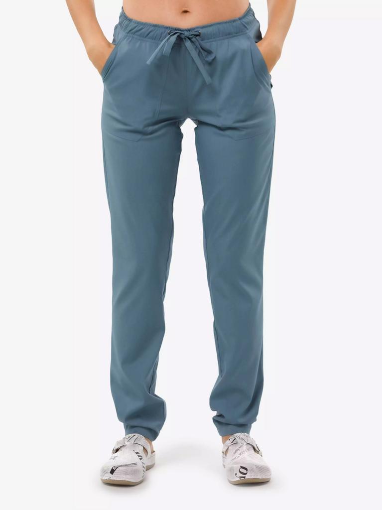 Брюки  Тима, унисекс, вискоза, ниагара