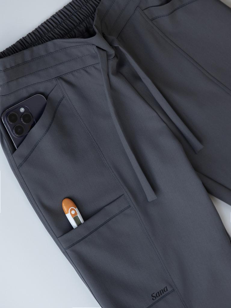 Брюки  Амур, вискоза, графит