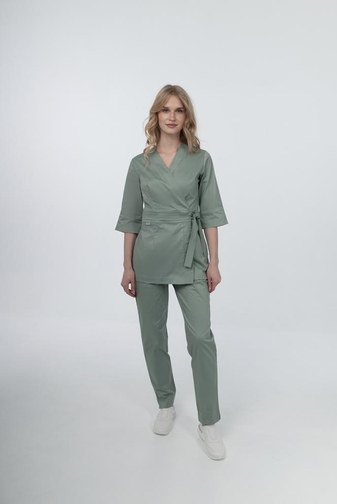 Костюм медицинский женский "Глория", stretch олива