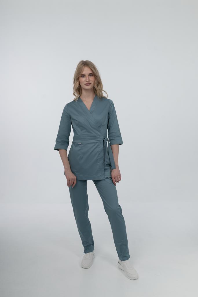 Костюм медицинский женский "Глория", stretch ниагара