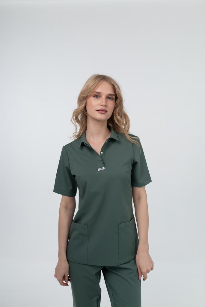 Костюм медицинский женский "Мэдди", вискоза, виридиан