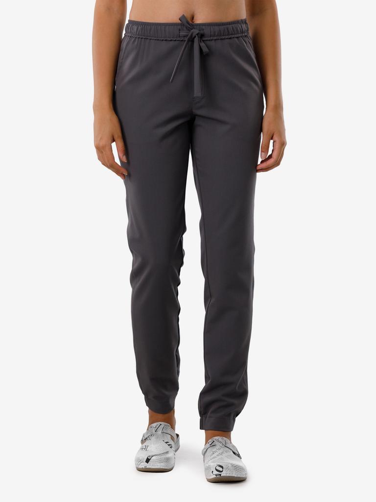 Брюки  Томи, вискоза, графит