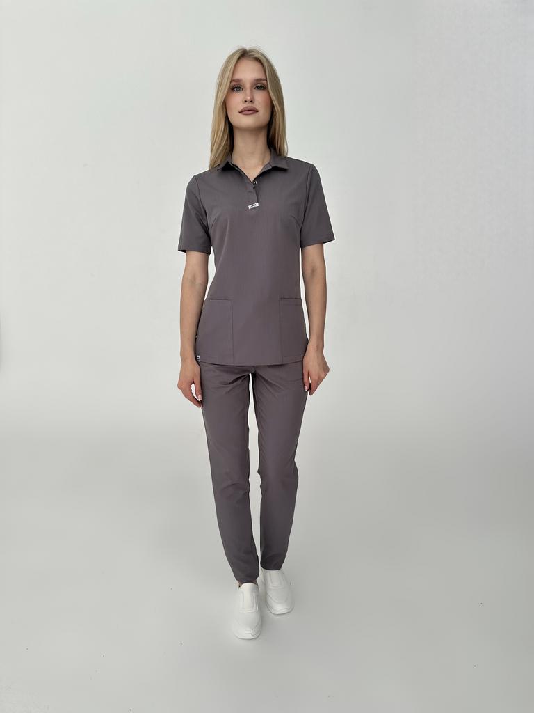 Костюм медицинский женский "Мэдди", вискоза титан