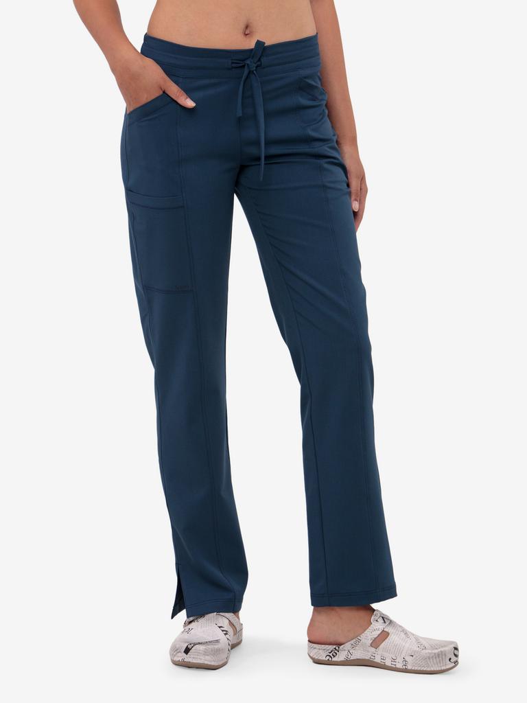 Брюки  Амур, вискоза, синий