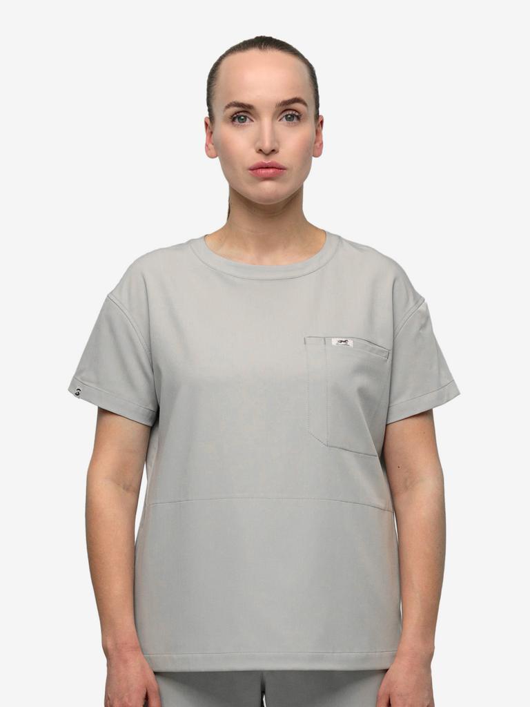 Костюм медицинский женский "Харли", вискоза, туман