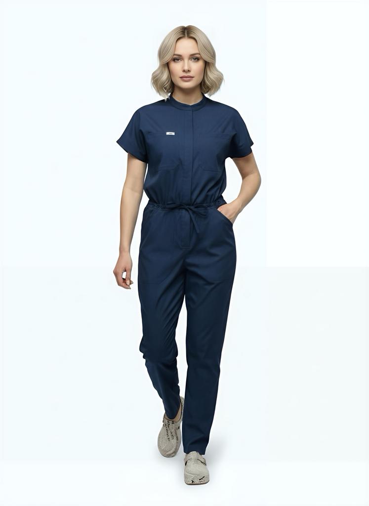 Комбинезон Санрайз (вискоза, синий)