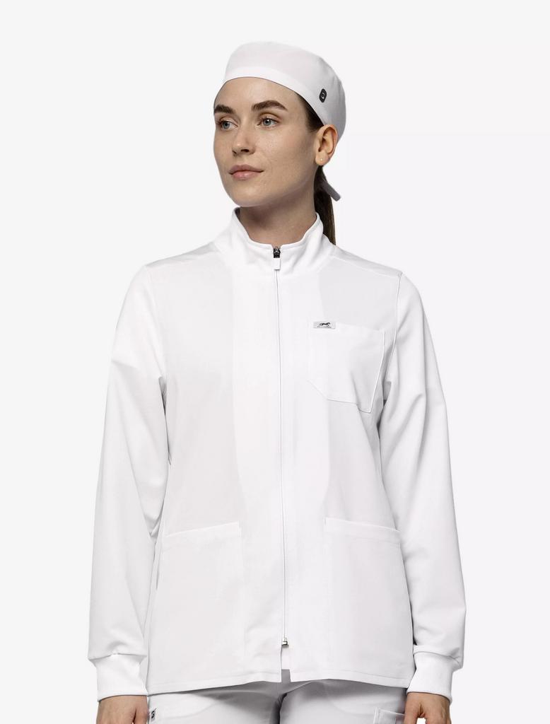 Куртка медицинская женская "Бренди", вискоза, белый