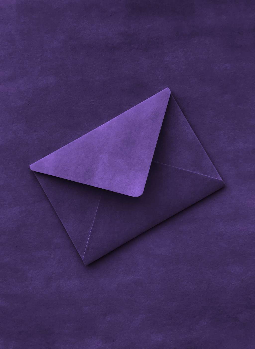 Конверт бархатный фиолетовый