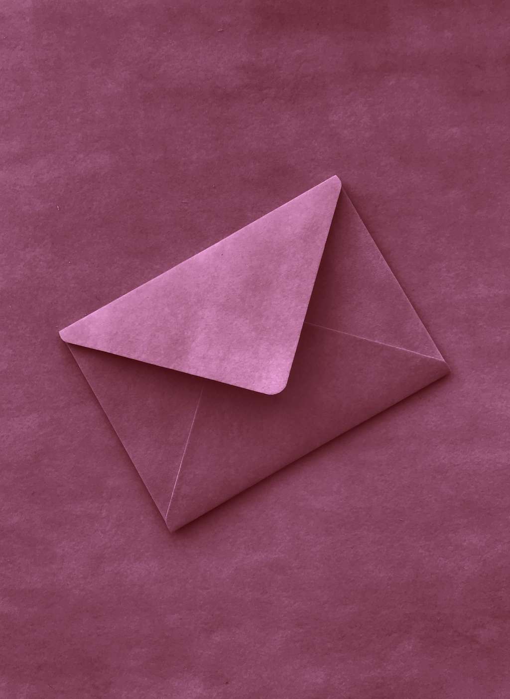 Конверт бархатный лиловый