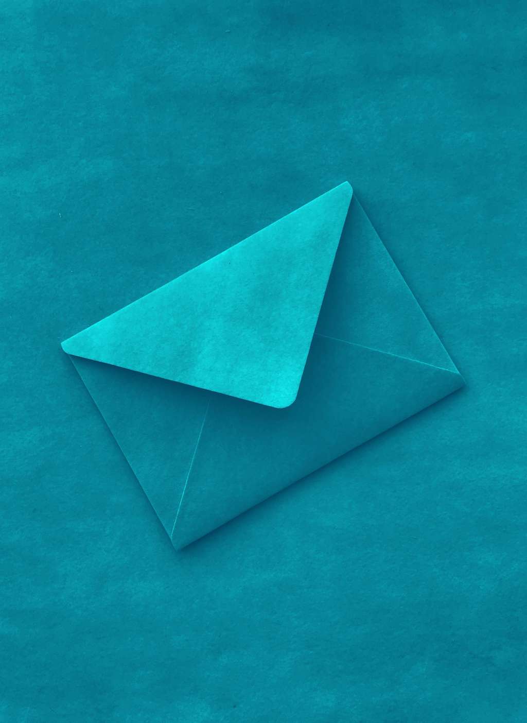 Конверт бархатный бирюзовый