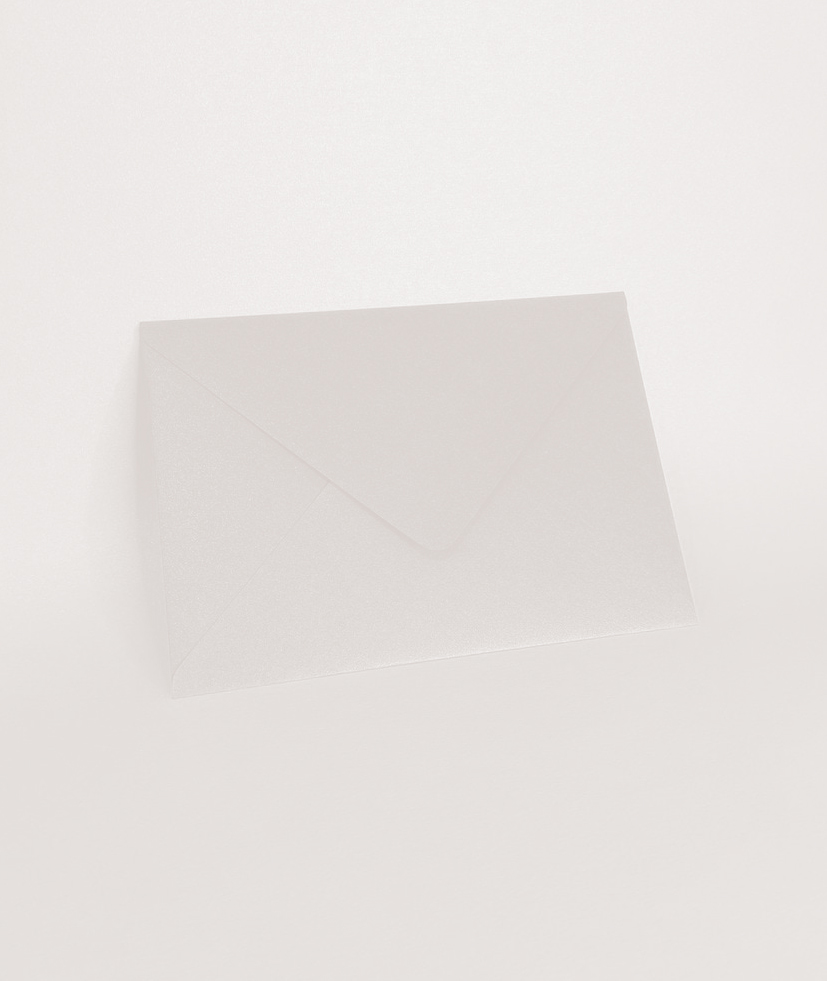 Конверт белый жемчуг