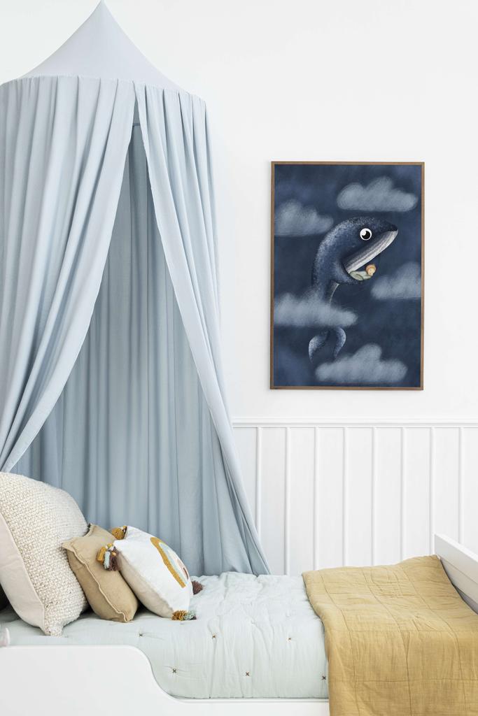 Постер "Кит и малыш"