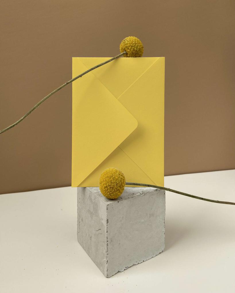 Конверт Желто-зеленый